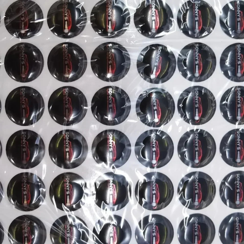 Customized Resin Crystal Epoxy Logo 10MM 11MM 12MM 13MM