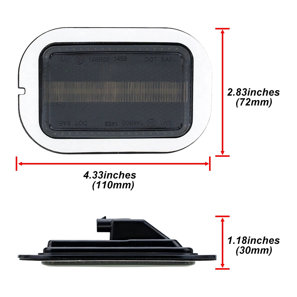 For 2017-2025 VW Crafter Sy Sz Smoked Man Tge 2019-2024