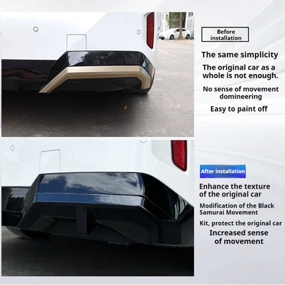 For BMW 5 Series I5 G60 2024-2025 Rear Bumper Diffuser Tail Lip