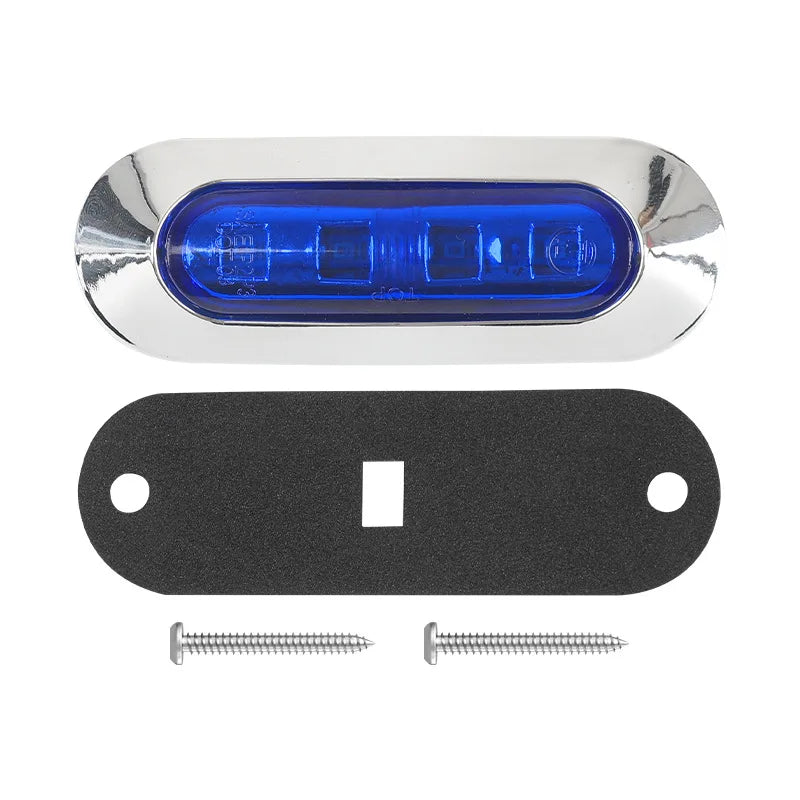 5PCS Truck Trailer 10v-30v Waterproof Signal Indicator Width Smd