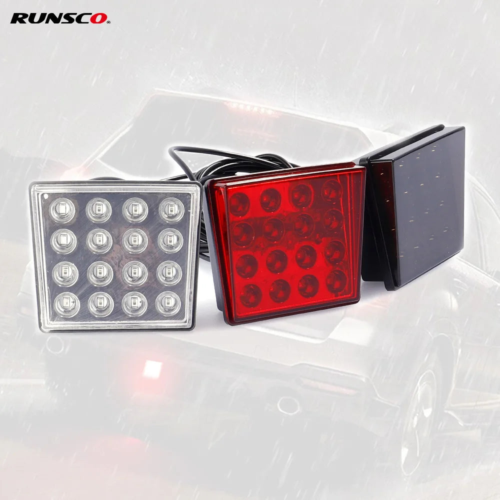 Rear Tail Flash Strobe F1 Brake Pilot Motorcycle Warning