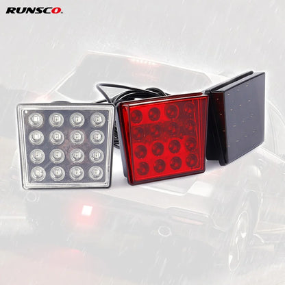 Rear Tail Flash Strobe F1 Brake Pilot Motorcycle Warning