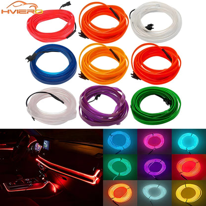 5M Interior Lighting Strip 12V Instrument Panel Wire Rope