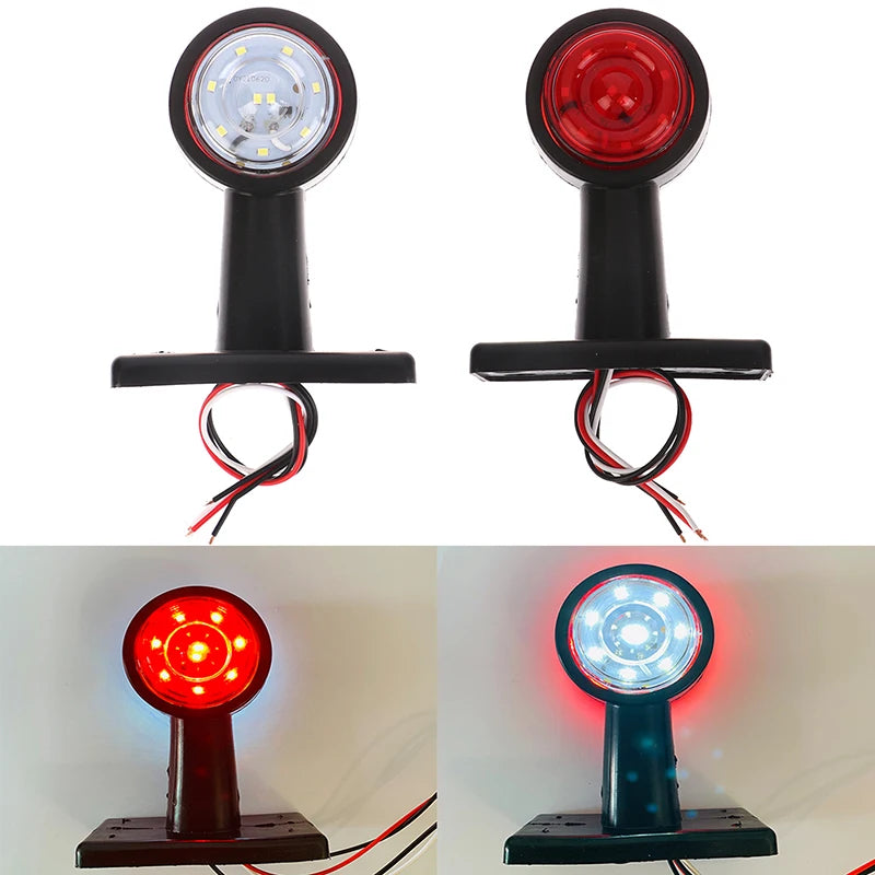 1PCS Position Trailer Rear Lanterns Truck Side Marker Lorry