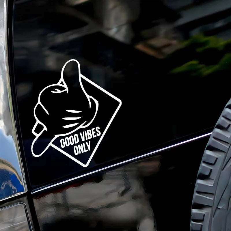 Good Vibes Only Stickers Creative Fashion Sticker Cars Trucks