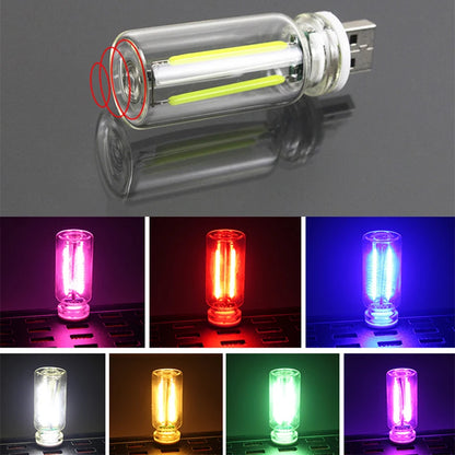 USB Night Touch Dimmable Filament Portable Lighting Atmosphere