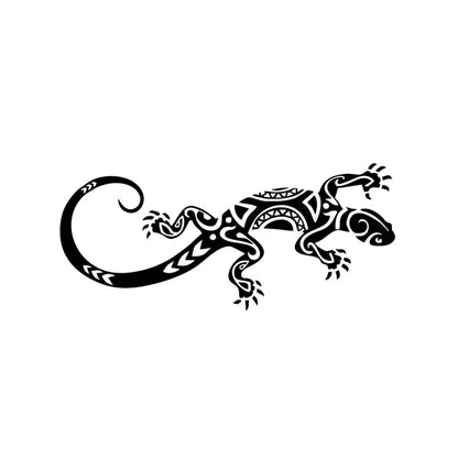 Sticker Funny Reptile Lizard Decor Stickers Vinyl Bumper Window