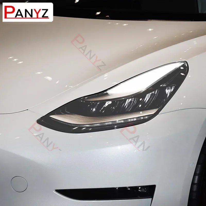 For Tesla Model 3 2021 2017-On Headlight Protective Film