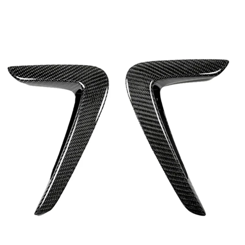 For BMW 4 Series F32 F33 Real Carbon Fiber Fender Trim Air Vent