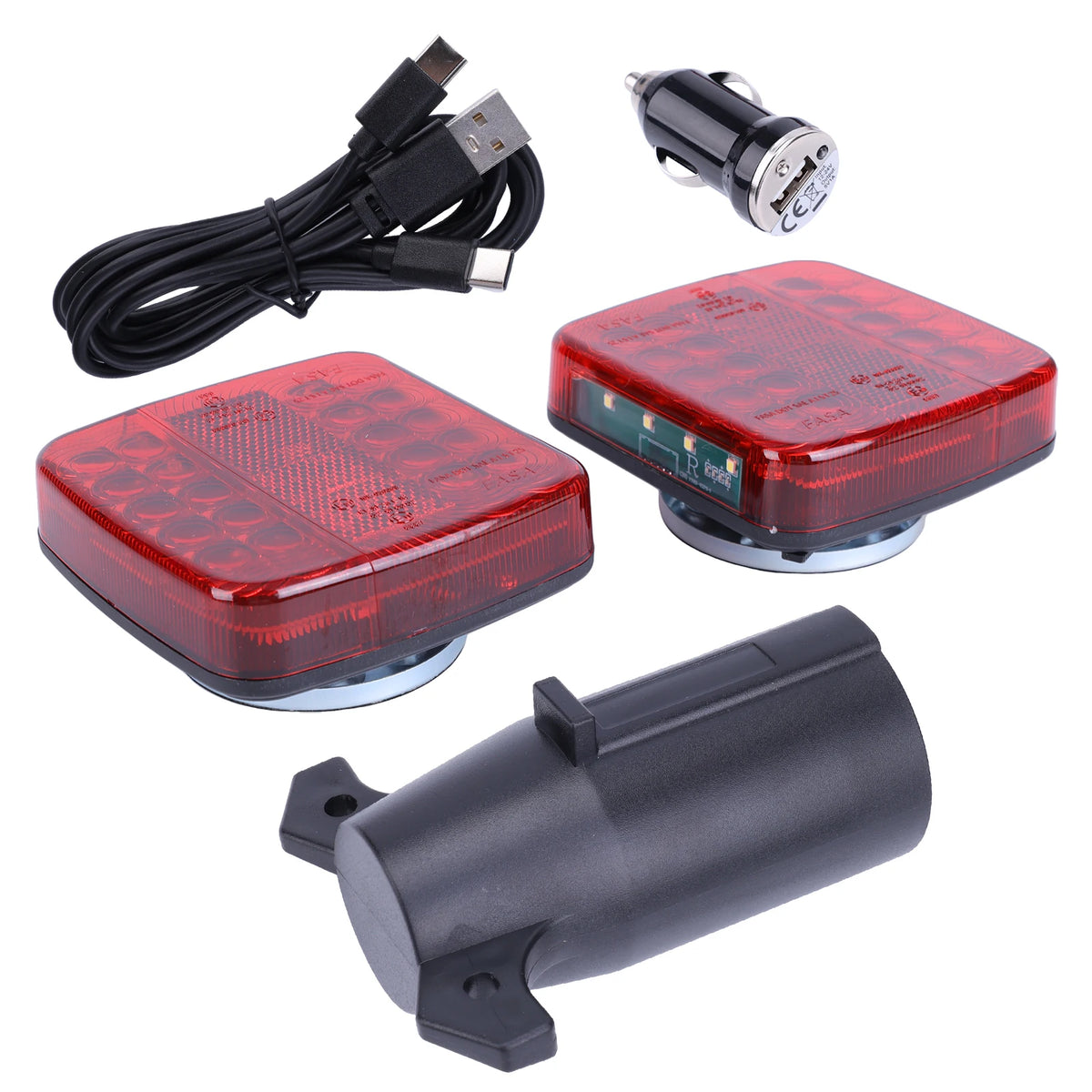 For Boat Portable Wireless Trailer Magnetic IP67 Waterproof
