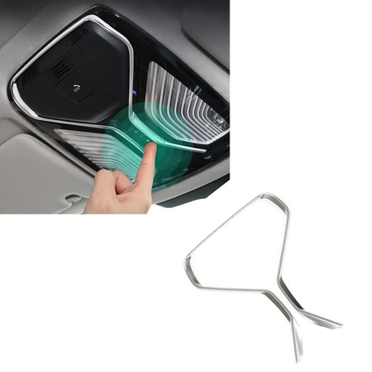 For BMW 3 5 Series X3 ABS Front Roof Reading Frame Stickers