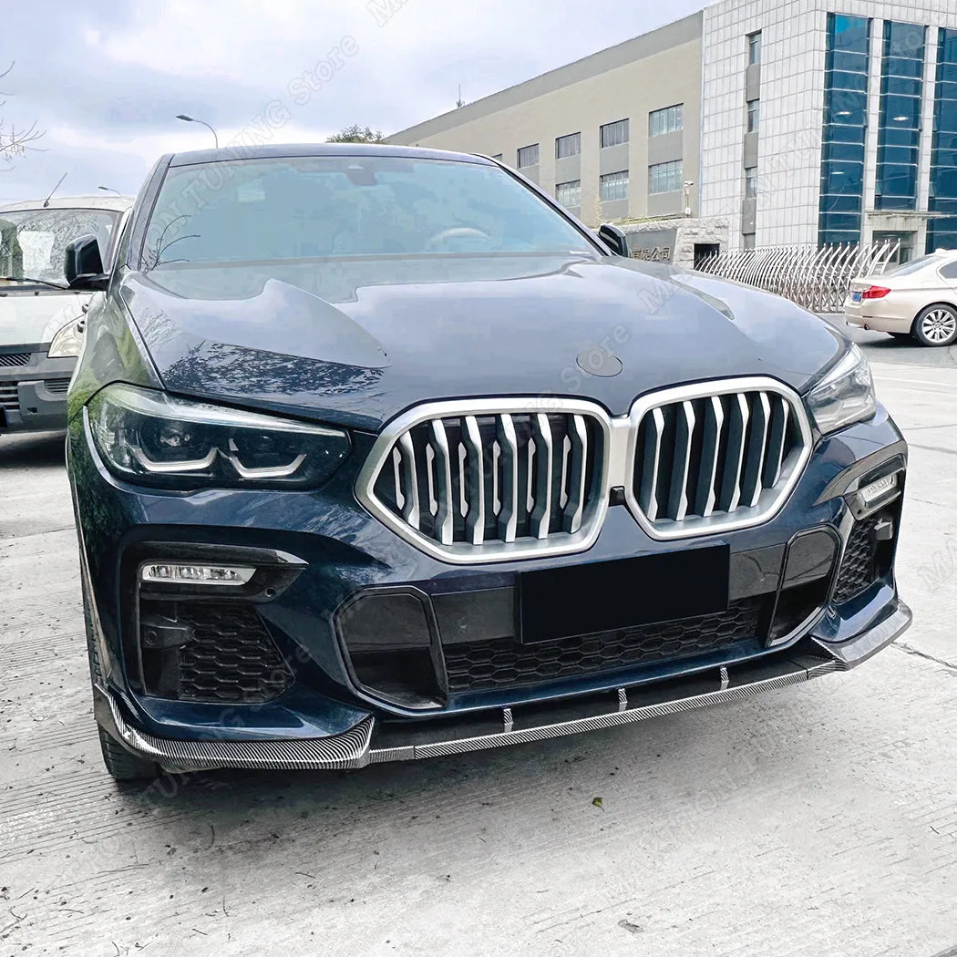 For BMW X6 G06 M-Sport 2019-2022 Front Bumper Splitter Lip