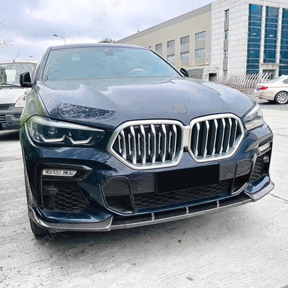 For BMW X6 G06 M-Sport 2019-2022 Front Bumper Splitter Lip
