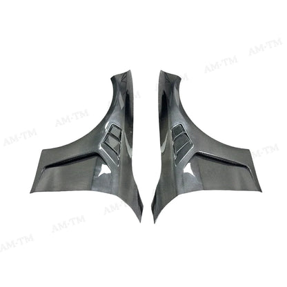 For BMW M3 M4 G80 G82 G83 Dry Carbon Fiber Front Fender Vent