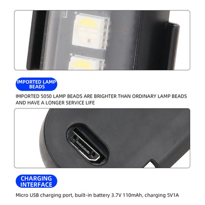 RGB Aircraft Strobe Motorcycle Flash Position Wireless Airplane