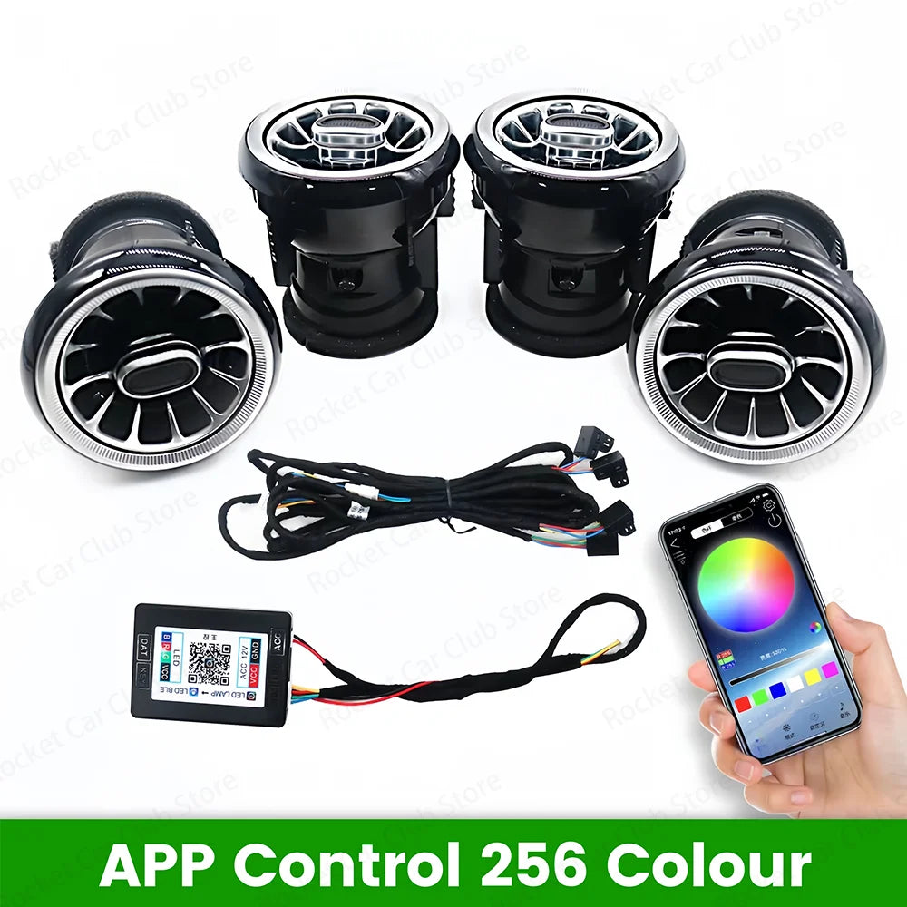 For Audi A3 S3 RS3 8V Air Vents 256 Colours Ambient 8Y 8P