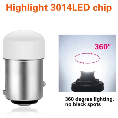 P21W ba15s 1156 bay15d 1157 Bulb 12V 600LM 6500K