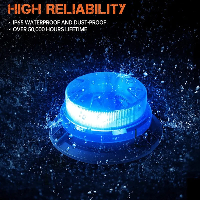 Emergency Traffic Strobe Vehicles Rooftop Flashing Warning