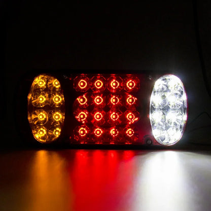 2PCS 12V 24V Truck Tail Taillight Rear Stop Brake