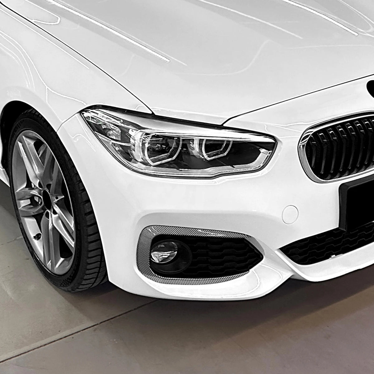 For BMW 1 Series F20 F21 Front Bumper Side Vent Cover Trim M