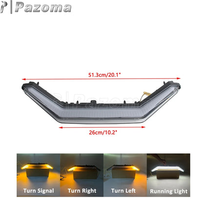 For Polaris Rzr Pro R Xp Utv Front Accent Center Grill Sport