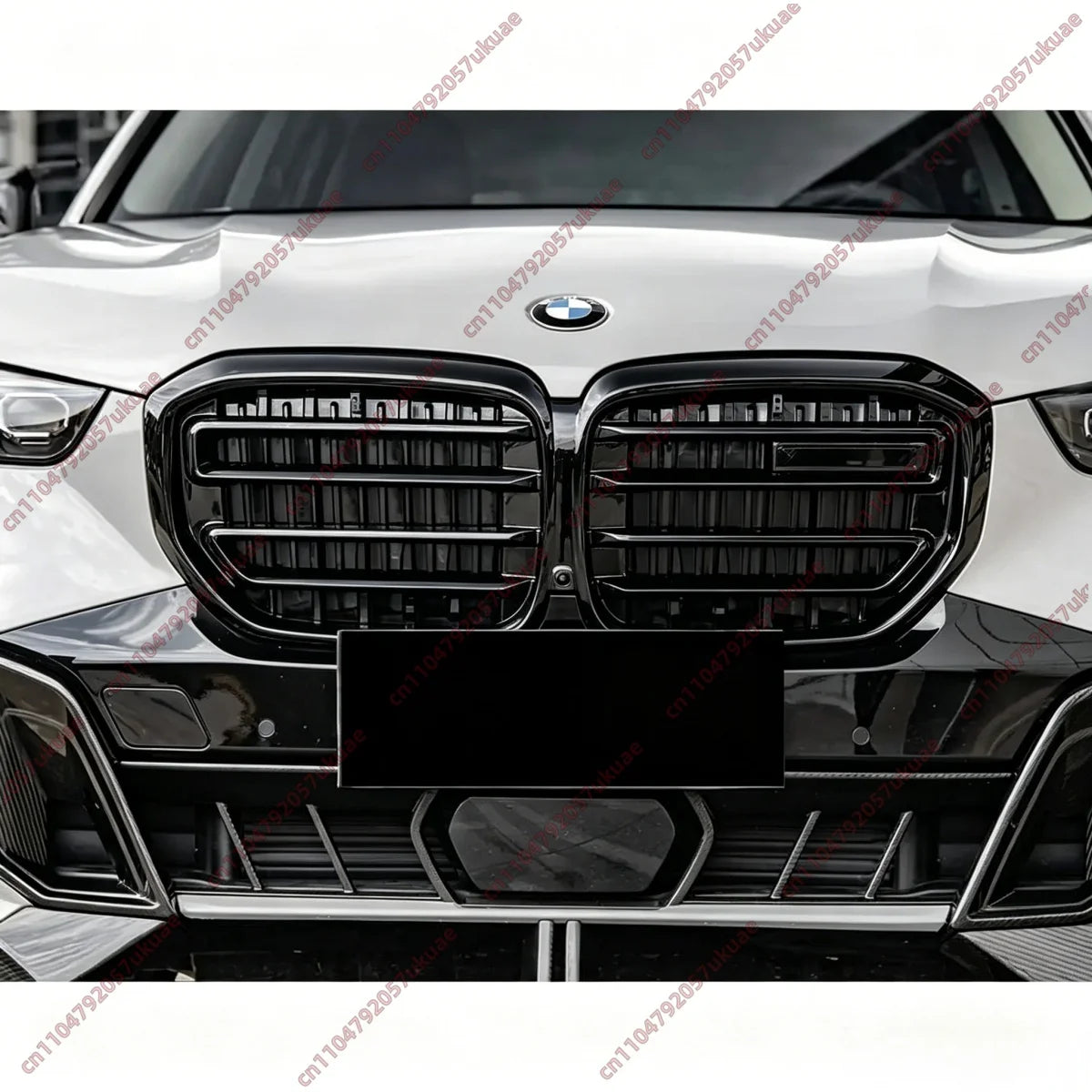 For BMW X5 G05 2023-2026 ABS Front Bumper Grille Moulding Strips