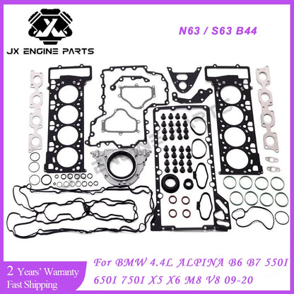 For BMW 4.4 550I 650I 750I N63 S63 Engine Rebuild Kit Head Full
