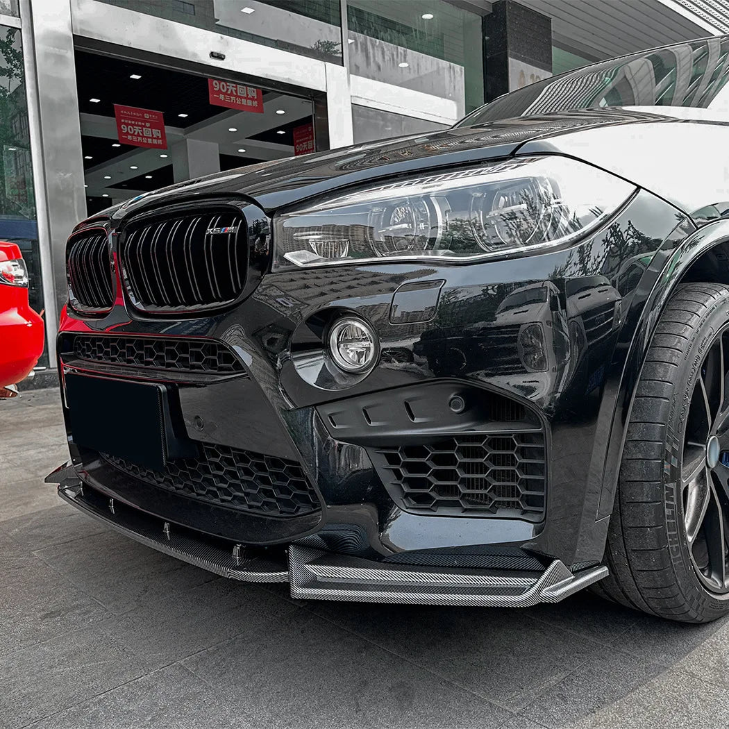 For BMW X5M F85 X6M F86 Front Bumper Shovel Lower Lip Splitter