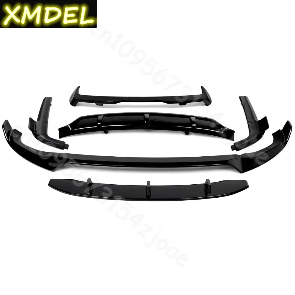 For BMW X7 G07 2023-2024 2025 Front Lip Rear Diffuser Spoiler
