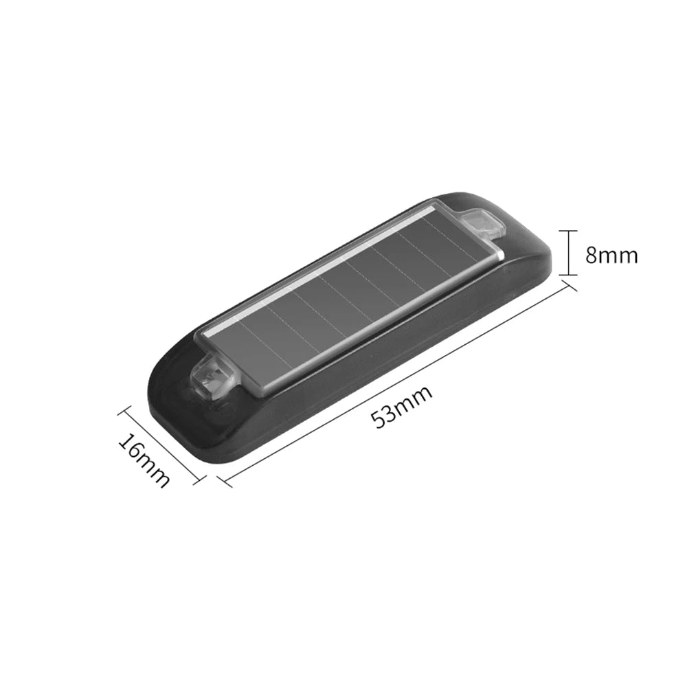 MINI Warning Solar Power Night Security Simulated Alarm Wireless