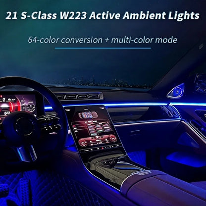 For Mercedes-Benz W223 S Class 2021 RGB Color Streamer Active