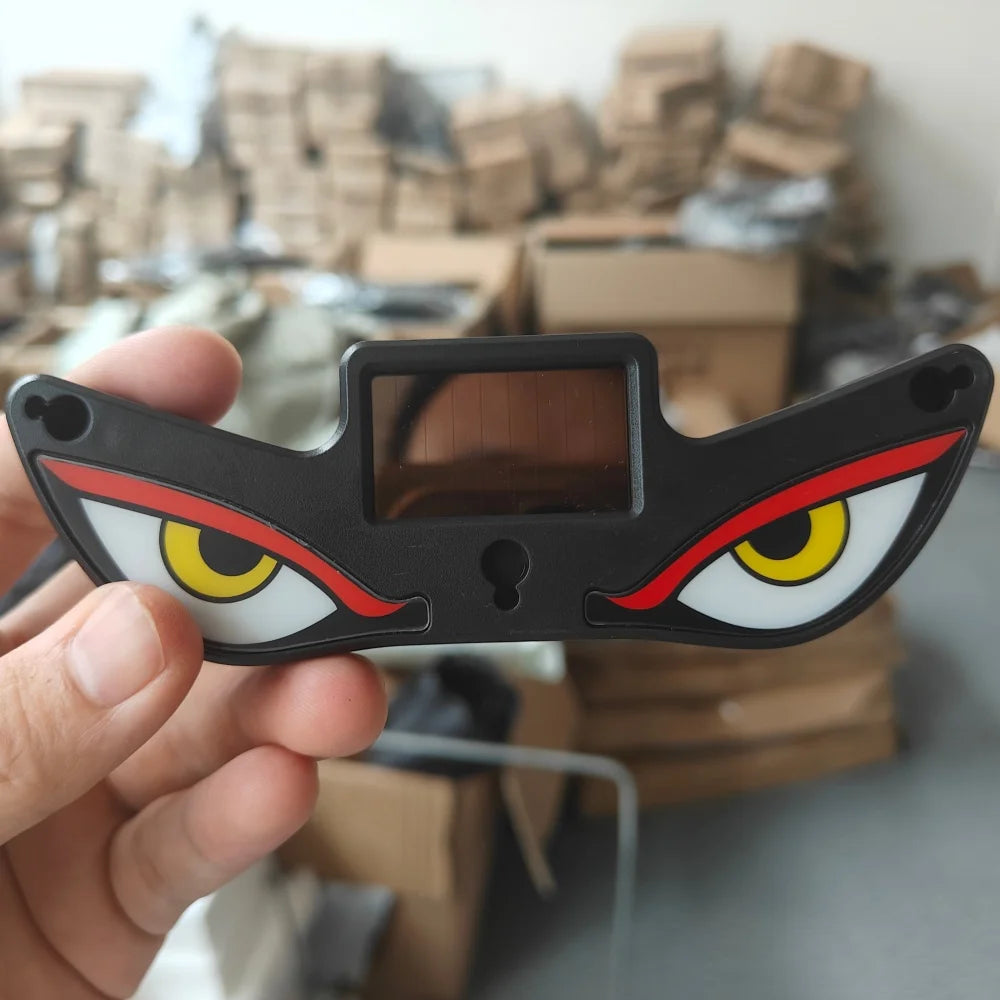 For Vehicle Decor Interior Solar Dynamic Evil Eye Expression
