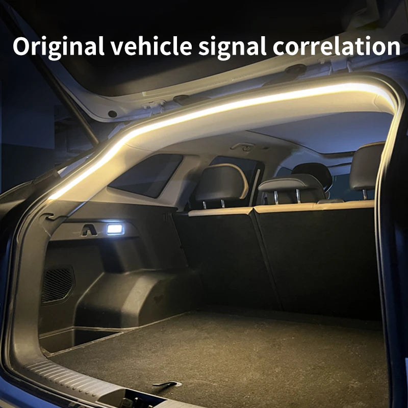 1SET Brightness Trunk Lighting Ambient Interior Wiring Automatic