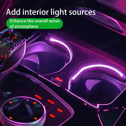 For BMW X3 X4 IX3 G01 Colour Ambient G02 X3M X4M Cup Indoor