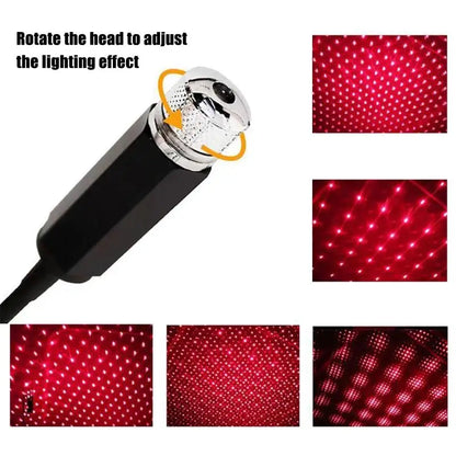 USB Starry Sky Night Galaxy Projector Roof