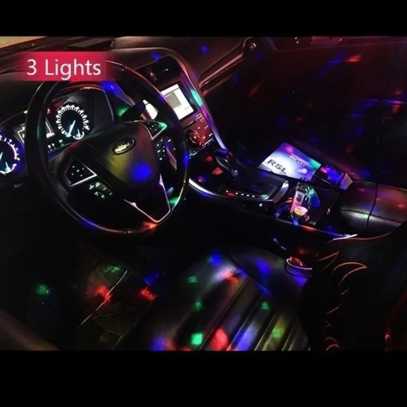 2022 Multicolor USB Interior Lighting Atmosphere Neon Colorful