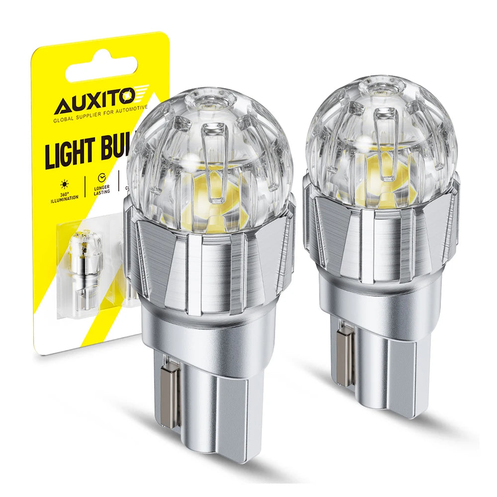 Auxito 2PCS Canbus No Error T10 W5W Bulb Interior