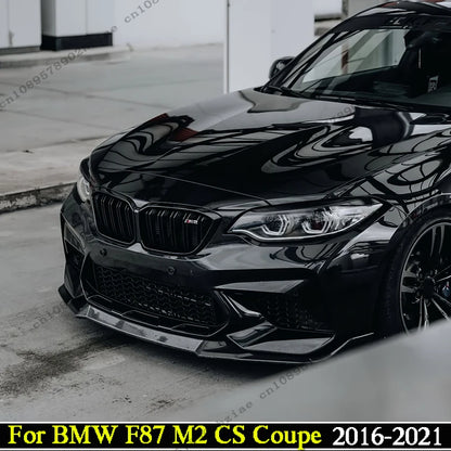 For BMW F87 M2 2016-2021 Cs Front Splitter Bumper Lip Spoiler