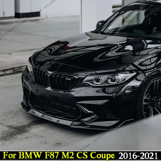 For BMW F87 M2 2016-2021 Cs Front Splitter Bumper Lip Spoiler
