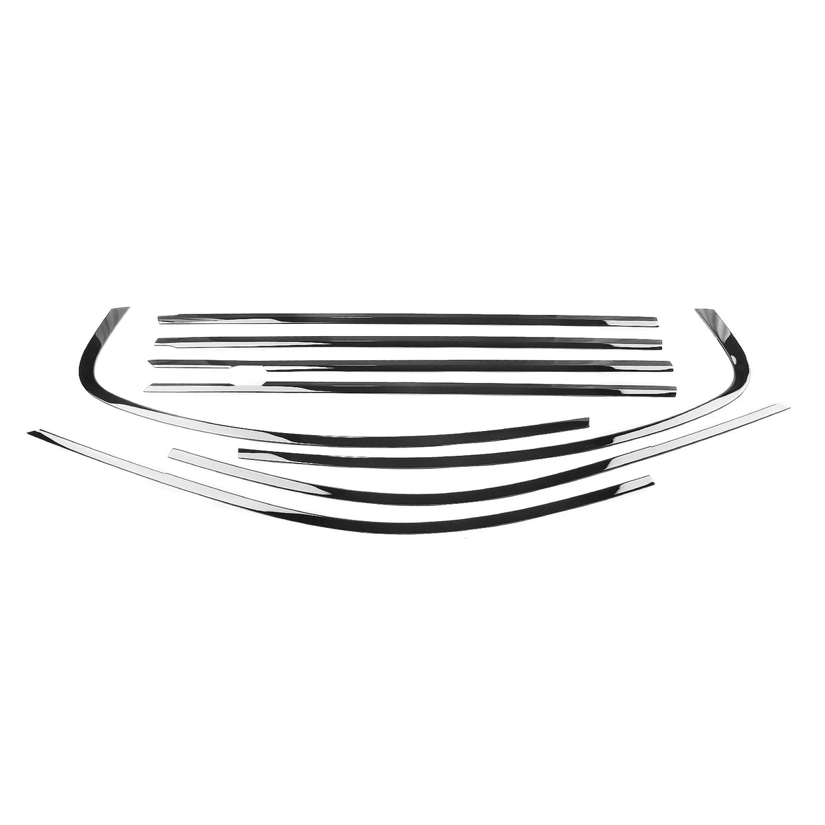 For BMW 5 Series G30 2018-23 Short Axis Gloss Black Exterior