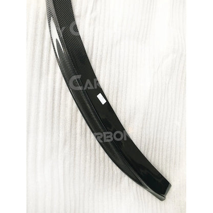 For BMW 6 Series F06 F12 Real Carbon Fiber Front Bumper Lip
