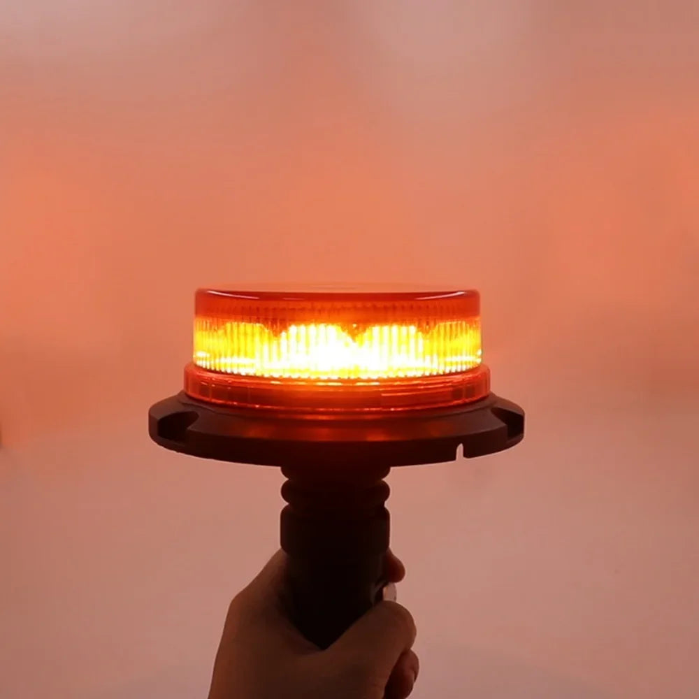 2PCS 12V 24V Strobe Emergency Flashing Warning Trailer Tractor