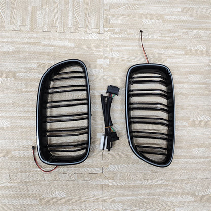 For BMW 5 Series F10 F11 Double Line Front Luminous Grille