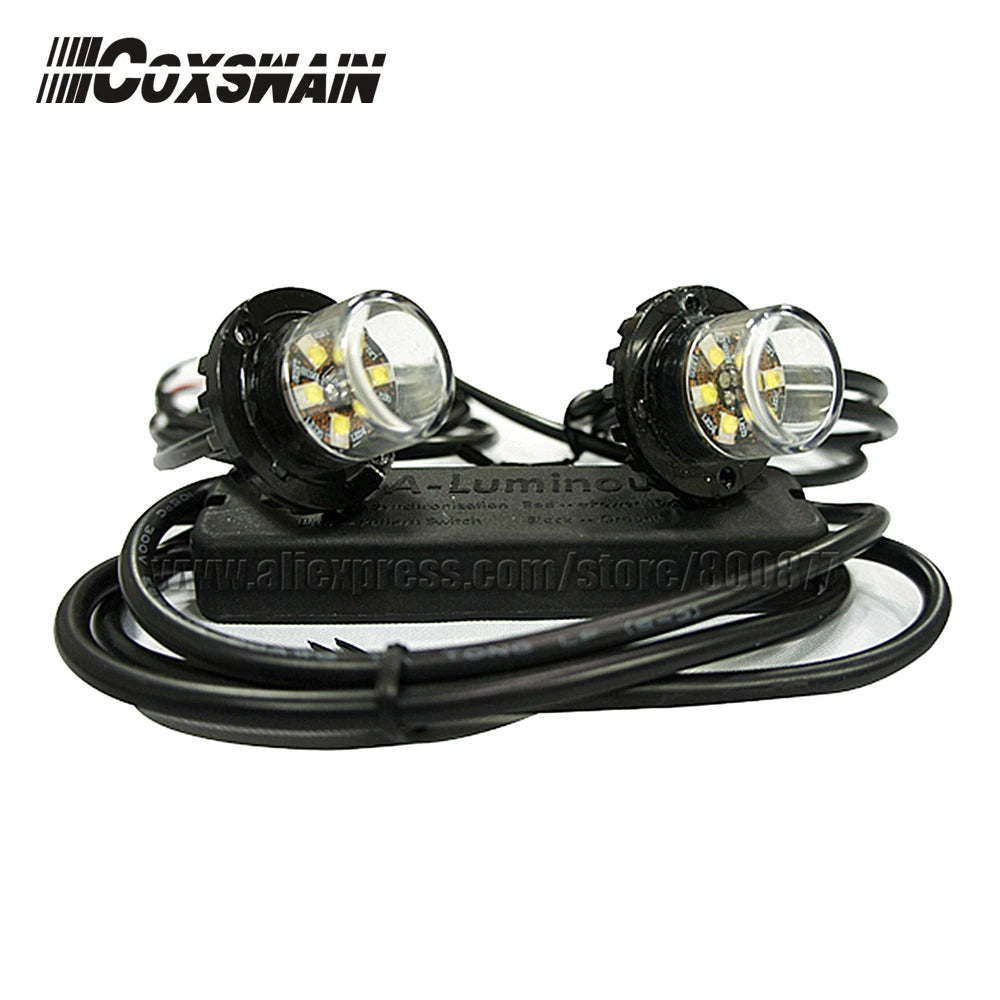 Coxswain vs-s62 Hide A Way Warning Heads Headlight Waterproof
