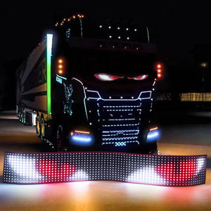 Devil S Eye Truck Sign Remote Control Scrolling Animation