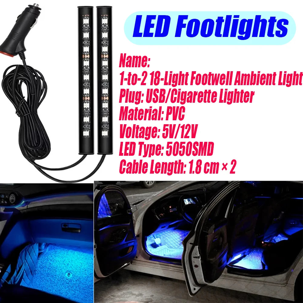 SEAT Ambient Footwell Lighting Interior 5050 Smd Leds