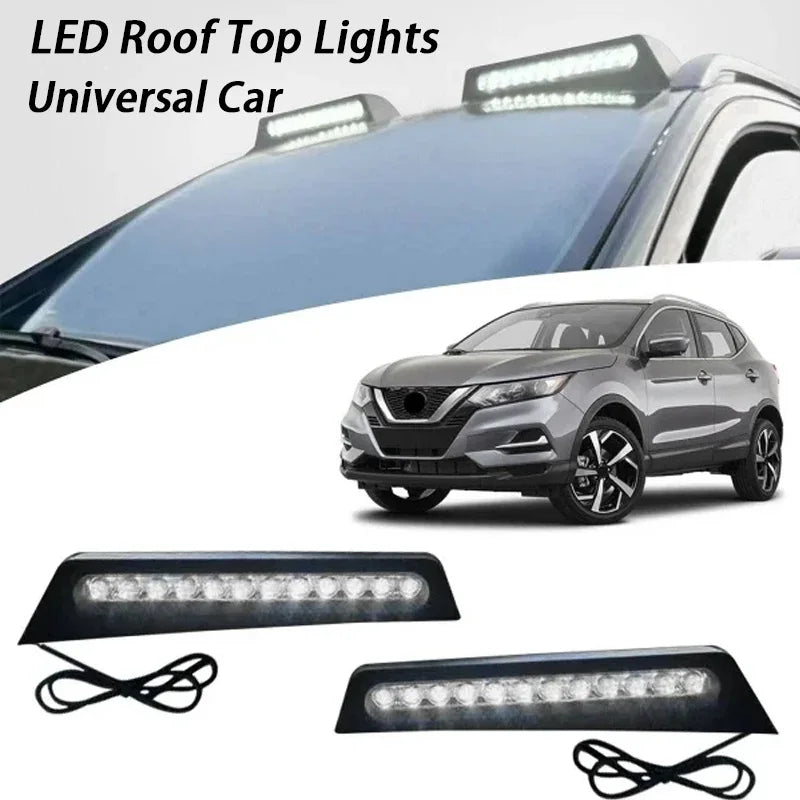 Offroad Lens Roof Lamps Front Spoiler Fog Without Antenna
