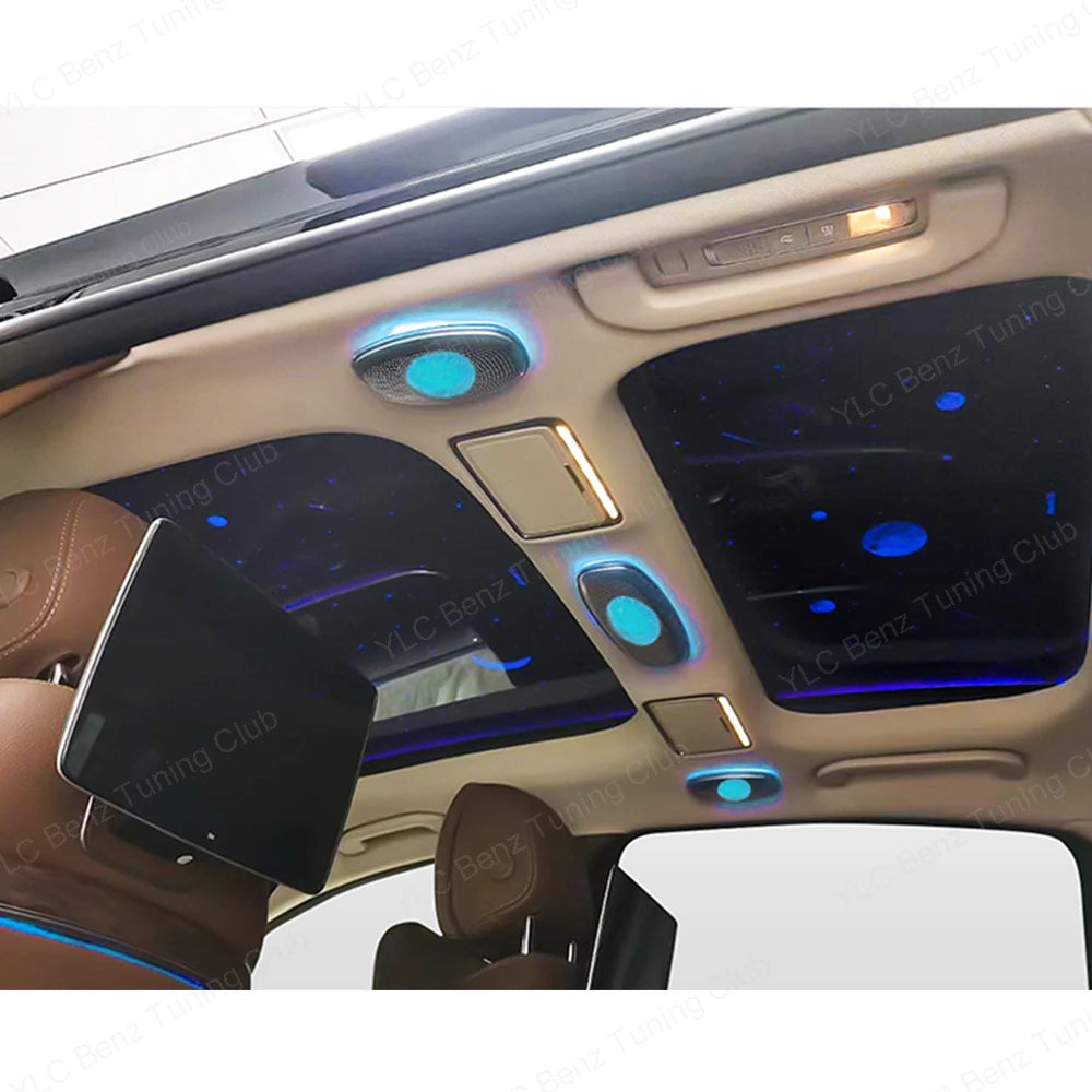 For Mercedes-Benz W222 Tweeter Speaker Air Ambient Vent Glasses