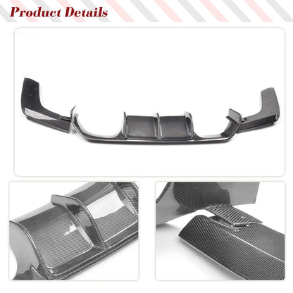 For BMW 3 4 Serises F80 Rear Splitter Carbon Fiber Body Kit