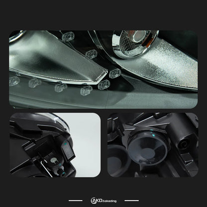 For Golf 6 LED Headlight Projector Akd Head Lens 2009-2012 R20